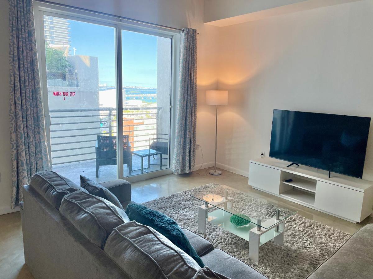 1Br Loft In Downtown With Bay View And Workspace Miami Kültér fotó