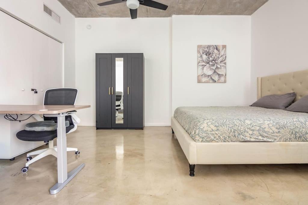 1Br Loft In Downtown With Bay View And Workspace Miami Kültér fotó