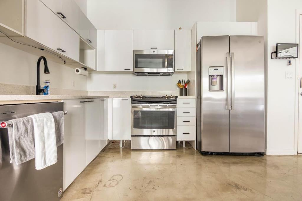1Br Loft In Downtown With Bay View And Workspace Miami Kültér fotó